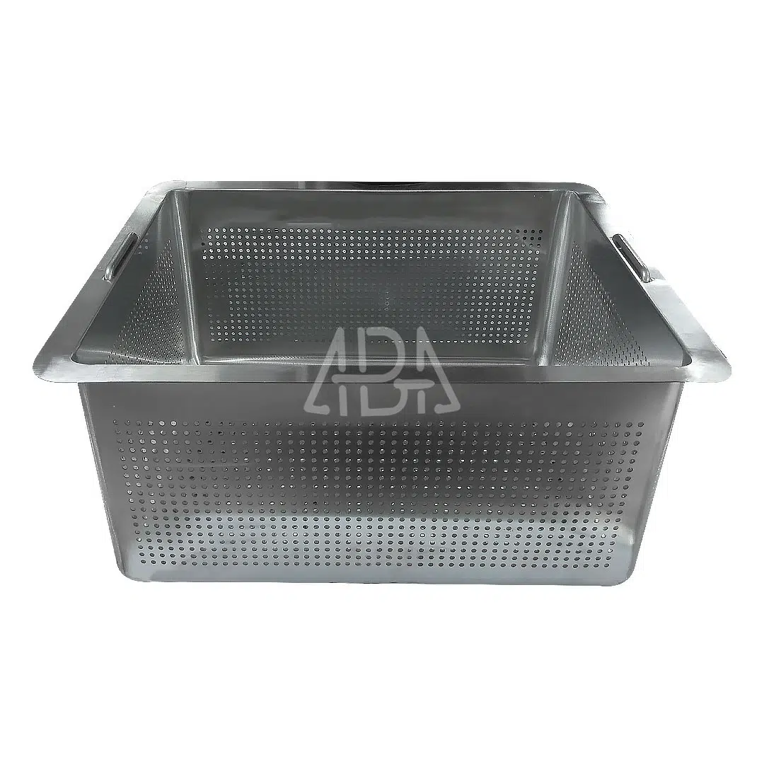 سبد آبکش میوه و سبزی مخصوص وان و سینک ظرفشویی صنعتی