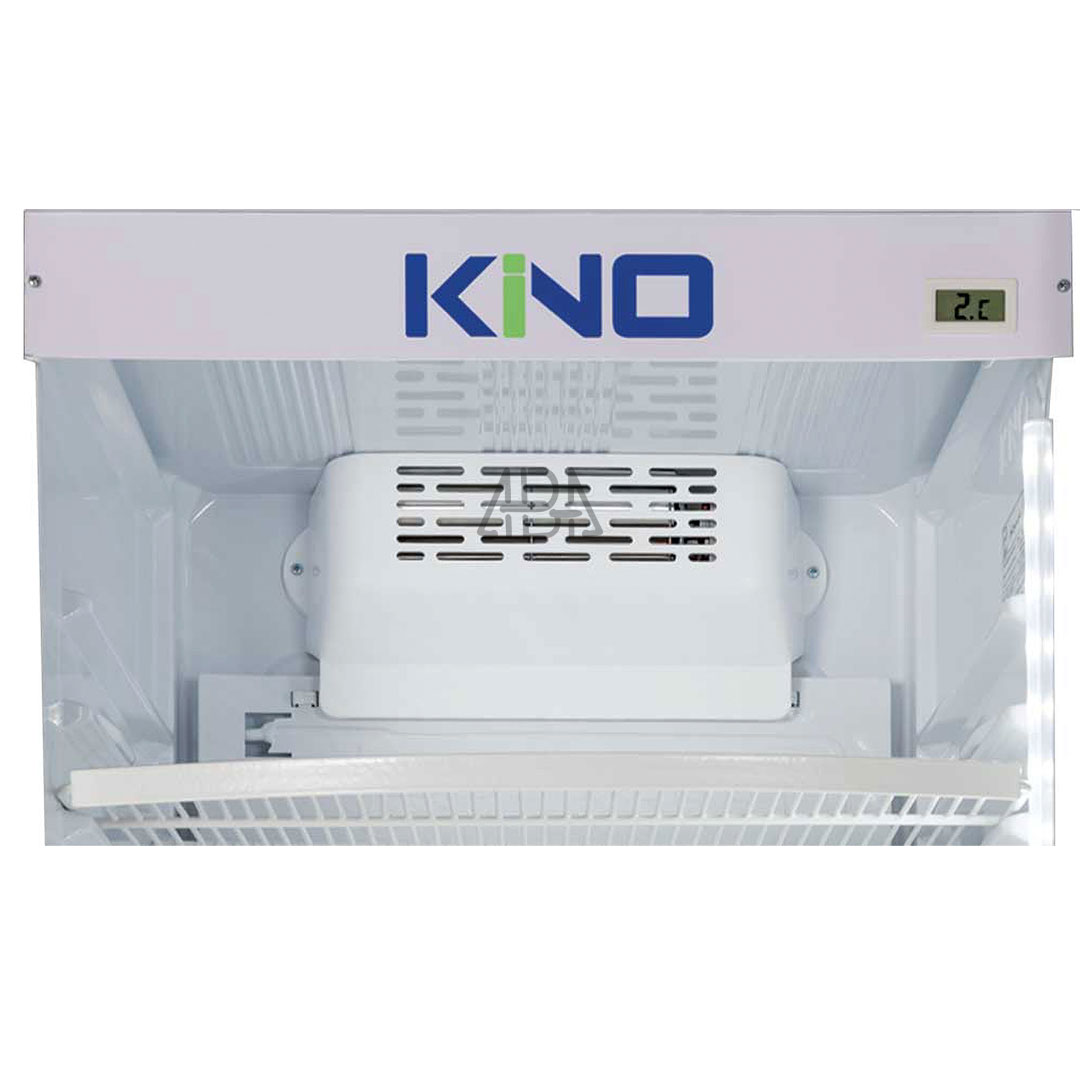 خرید یخچال مینی بار کینو رومیزی مدل KR400 برند KINO درب شیشه ای خانگی
