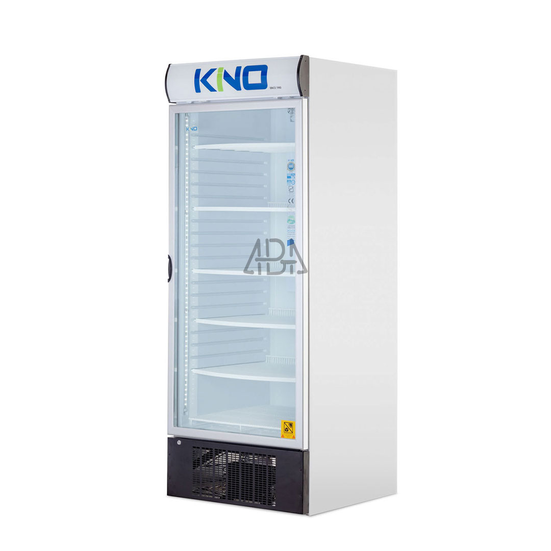 خرید یخچال ایستاده بزرگ 80 سانتی ویترینی کینو مدل KR800 برند KINO