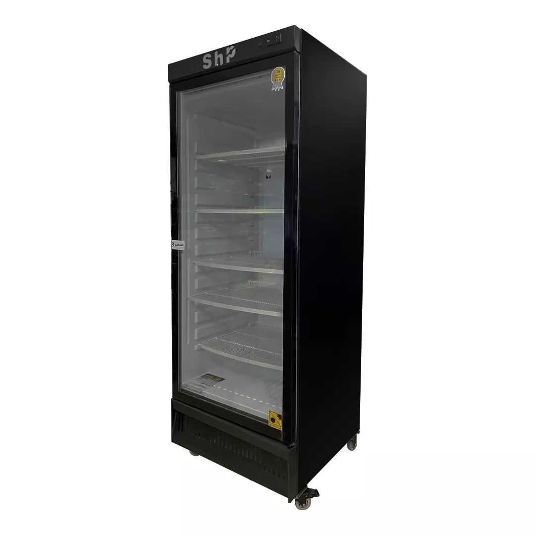 یخچال ایستاده ویترینی 360 لیتری فروشگاهی 80 سانتی SHP