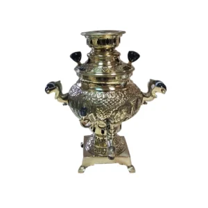 سماور کروی خانگی مدل نیلوفر ایران نیکل