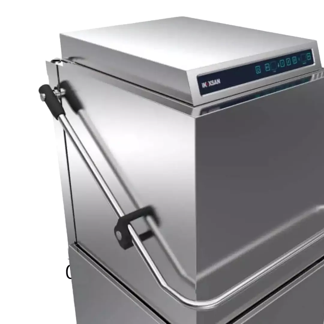 ماشین ظرفشویی صنعتی ایستاده هود تایپ اینوکسان 1200 تایی