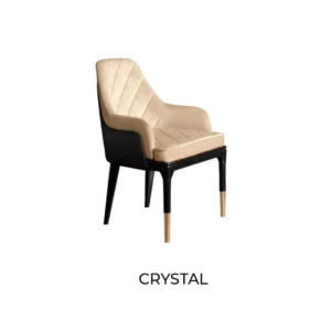 قیمت صندلی کریستال رستورانی چوبی جهانتابCRYSTAL