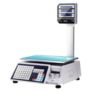 قیمت ترازو دیجیتال لیبل زن فروشگاه صبا مدل BCS-100PEA