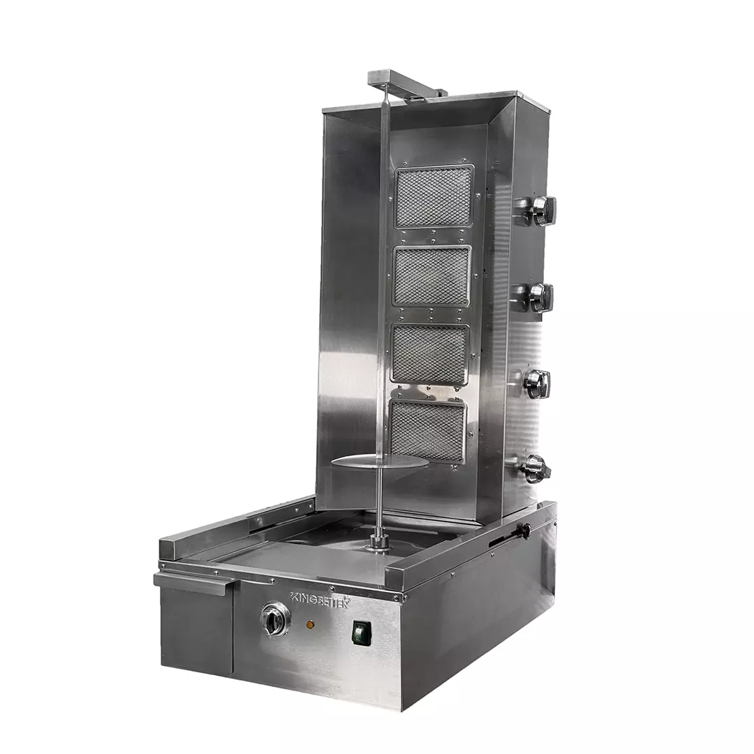 قیمت دستگاه کباب ترکی نشاط تک سیخ 4 شعله گریل دار