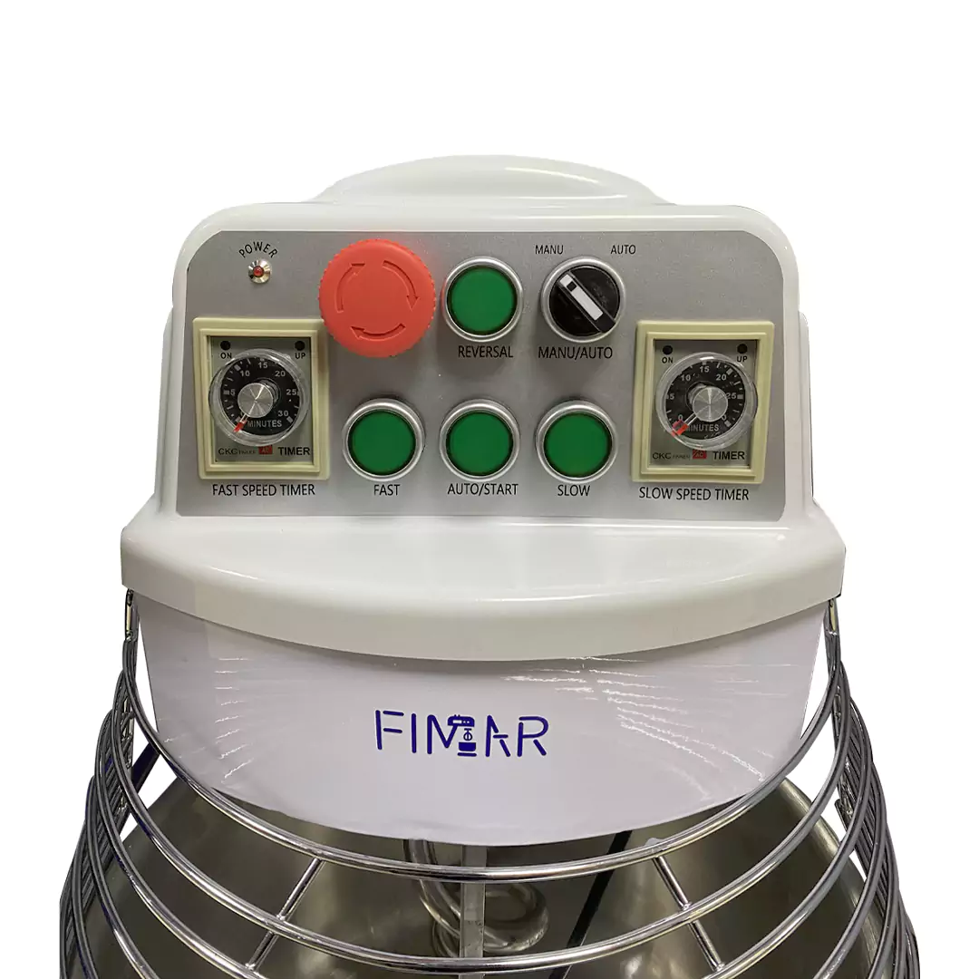 خرید از نمایندگی دستگاه میکسر اسپیرال 20 لیتری چینی (خمیرگیر اسپیرال)