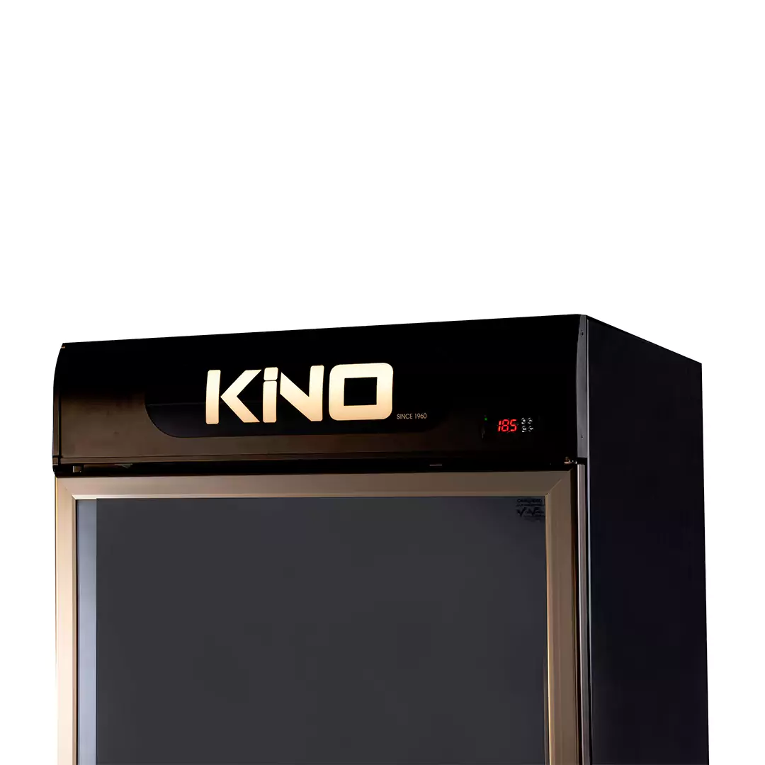 خرید از نمایندگی فریزر کینو بدنه مشکی وان سفید یا مشکی KF800BL