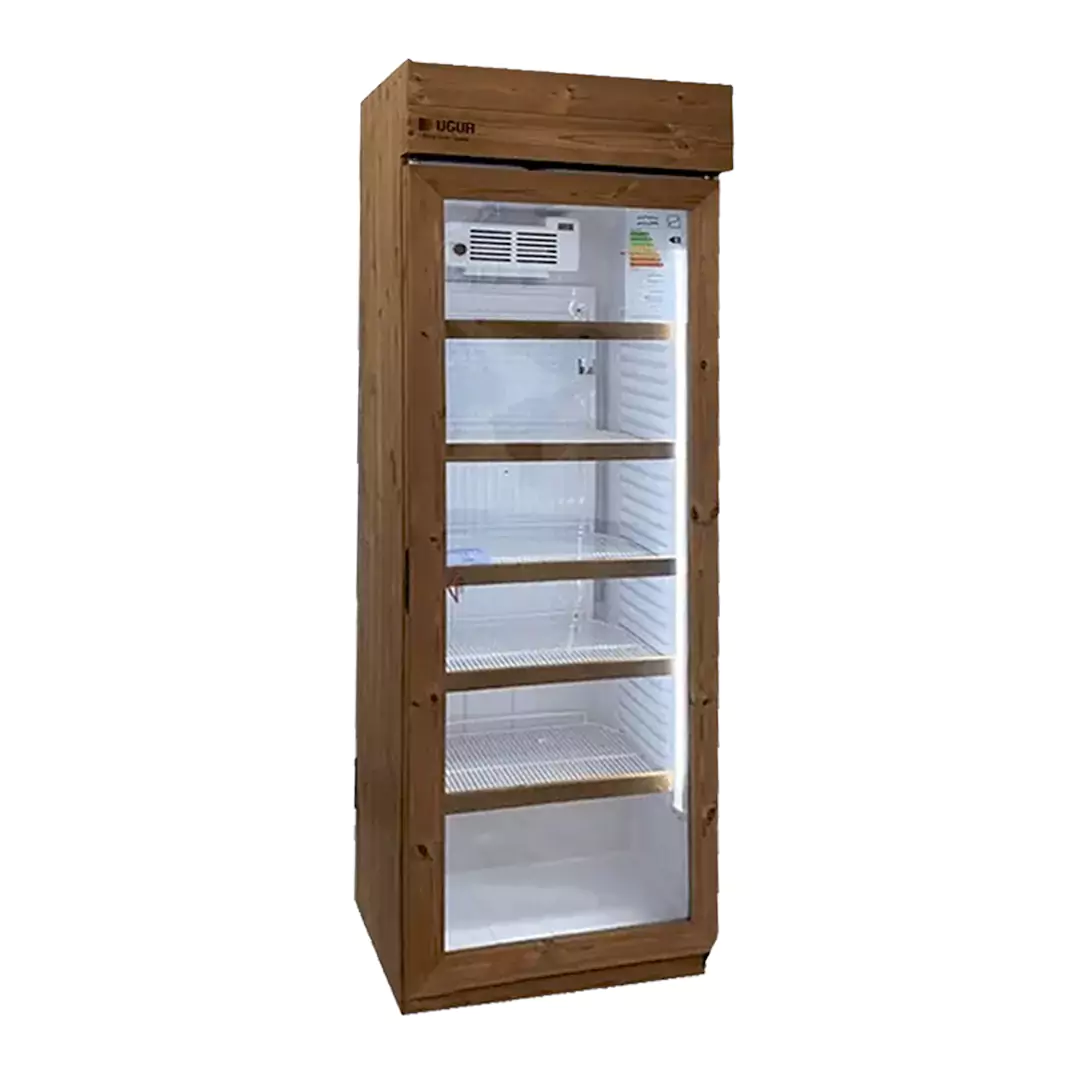 خرید یخچال 60 سانتی اوگور تک درب دیجیتال، کافی شاپی و چوبی